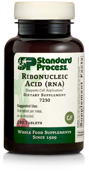 Standard Process Ribonucleic Acid (RNA) - RNA Supplement with Calcium, and Magnesium Citrate - Vegetarian, Gluten Free - 180 Tablets Standard Process Ribonucleic Acid (RNA) - RNA Supplement with Calcium, and Magnesium Citrate - Vegetarian, Gluten Free - 180 Tablets