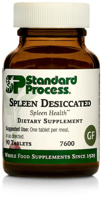 Standard Process Spleen Desiccated - Whole Food Immune Support, Spleen and Healthy Blood - Gluten Free - 90 Tablets Standard Process Spleen Desiccated - Whole Food Immune Support, Spleen and Healthy Blood - Gluten Free - 90 Tablets