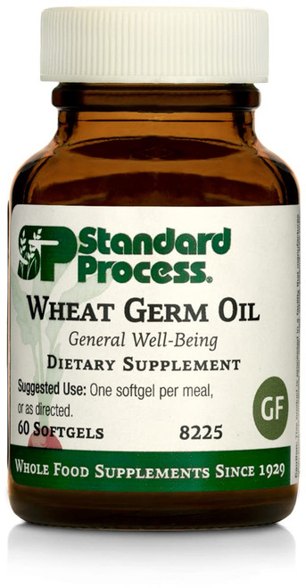 Standard Process Wheat Germ Oil - Whole Food Exercise, Antioxidant and Immune Support with Wheat Germ Oil - 60 Softgels Standard Process Wheat Germ Oil - Whole Food Exercise, Antioxidant and Immune Support with Wheat Germ Oil - 60 Softgels