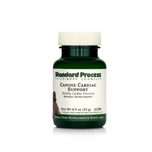 Standard Process Canine Cardiac Support - Dog Heart Health Support Supplement - Nutritional Supplement Formula to Support Cardiac Function - Pet Health Supplement with Selenium - 25 g Standard Process Canine Cardiac Support - Dog Heart Health Support Supplement - Nutritional Supplement Formula to Support Cardiac Function - Pet Health Supplement with Selenium - 25 g