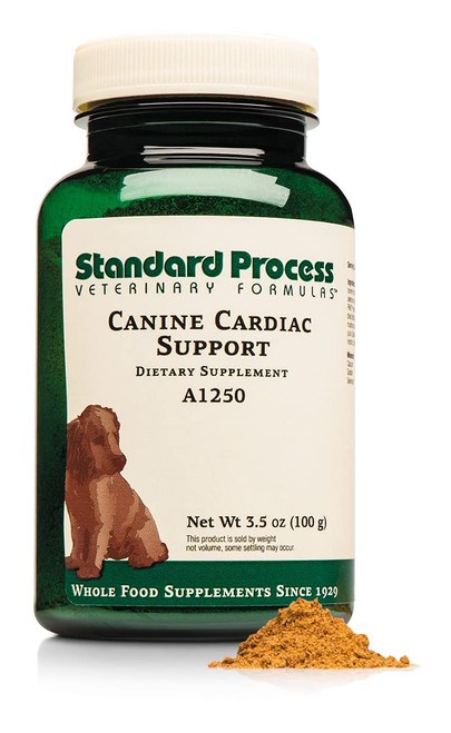 Standard Process Canine Cardiac Support - Dog Heart Health Support Supplement - Nutritional Supplement Formula to Support Cardiac Function - Pet Health Supplement with Selenium - 100 g Standard Process Canine Cardiac Support - Dog Heart Health Support Supplement - Nutritional Supplement Formula to Support Cardiac Function - Pet Health Supplement with Selenium - 100 g