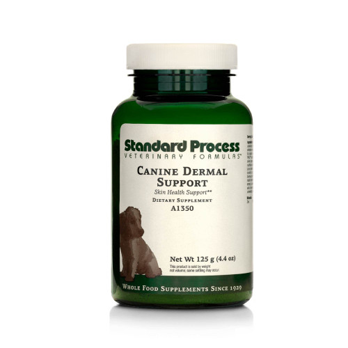 Standard Process Canine Dermal Support - Skin & Adrenal Gland Support Supplement - Comprehensive Skin Health Support Supplement for Dogs - Daily Immune & Liver Support Powder - 125 g Standard Process Canine Dermal Support - Skin & Adrenal Gland Support Supplement - Comprehensive Skin Health Support Supplement for Dogs - Daily Immune & Liver Support Powder - 125 g