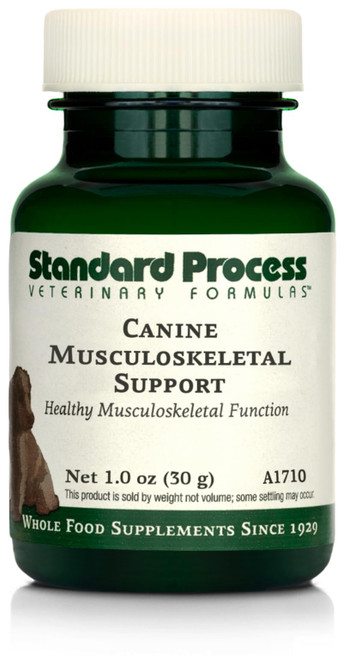 Standard Process Canine Musculoskeletal Support - Bone & Joint Health Formula for Pets - Canine Musculoskeletal Support Supplement - Supplement for Dogs to Aid Joint Comfort & Muscle Health - 30 g Standard Process Canine Musculoskeletal Support - Bone & Joint Health Formula for Pets - Canine Musculoskeletal Support Supplement - Supplement for Dogs to Aid Joint Comfort & Muscle Health - 30 g