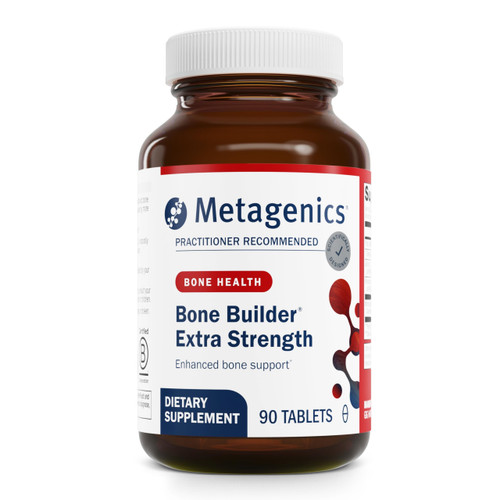 Metagenics Bone Builder Extra Strength - Calcium Supplement Supports Bone Health* - High Calcium Content for Bone Health* - with Phosphorus - Gluten-Free & Non-GMO - 90 Tablets - 30 Servings Metagenics Bone Builder Extra Strength - Calcium Supplement Supports Bone Health* - High Calcium Content for Bone Health* - with Phosphorus - Gluten-Free & Non-GMO - 90 Tablets - 30 Servings
