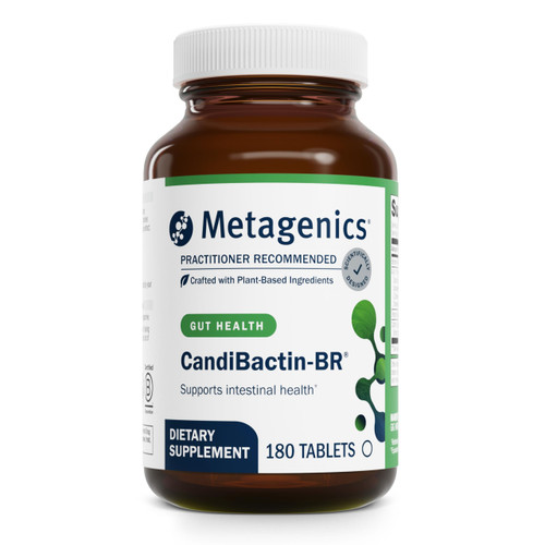 Metagenics CandiBactin-BR - Concentrated Berberine for Intestinal Support* - with Berberine, Oregon Grape & Coptis Root Extract - Gut Health Supplements* - Gluten-Free - Vegetarian - 180 Tablets Metagenics CandiBactin-BR - Concentrated Berberine for Intestinal Support* - with Berberine, Oregon Grape & Coptis Root Extract - Gut Health Supplements* - Gluten-Free - Vegetarian - 180 Tablets