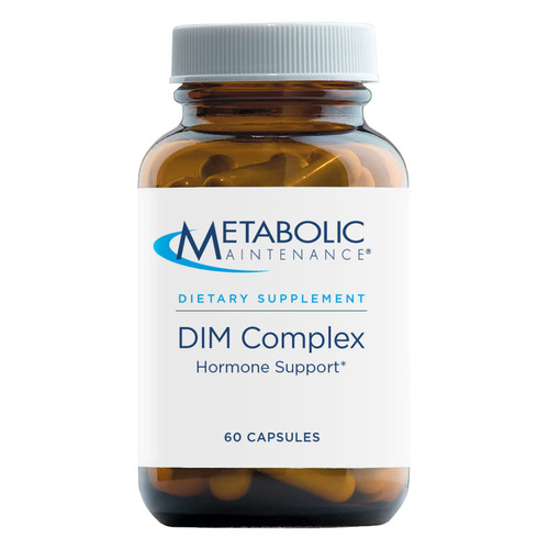 Metabolic Maintenance DIM Complex - Diindolylmethane Supplement for Estrogen Balance - N Acetyl L Cysteine & Folate Support Hormone Metabolism - Gluten & Dairy Free (60 Capsules) Metabolic Maintenance DIM Complex - Diindolylmethane Supplement for Estrogen Balance - N Acetyl L Cysteine & Folate Support Hormone Metabolism - Gluten & Dairy Free (60 Capsules)