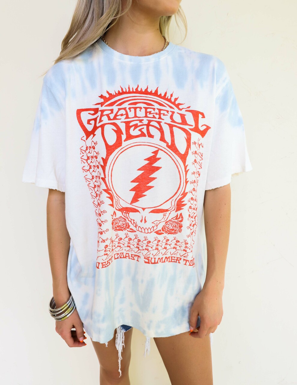 Grateful Dead Summer Tour Vintage Tee, Junk Food Clothing