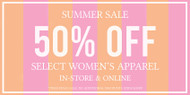 Halfway Through Summer, Half Off Your Summer Favorites! 