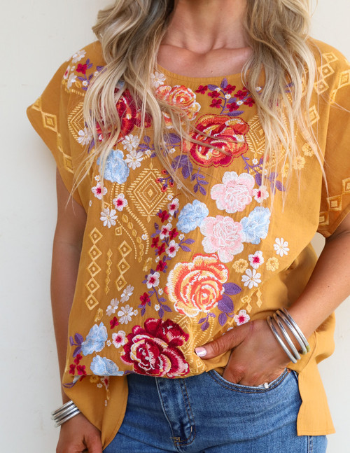 Savanna Jane Floral Delight Top 