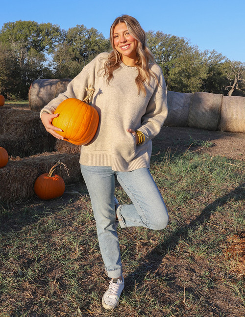 Rae Mode Pumpkin Patch Sweater 