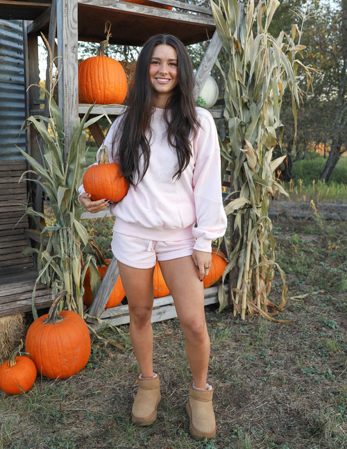 Rae Mode Autumn Morning Mockneck Crew 