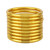 Budhagirl Gold All Weather Bangles Set of 9