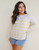 Be Cool Keeping Secrets Striped Sweater 