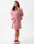 Shiraleah Pink Felicity Candy Cane Robe 