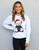 Jerzees Christmas Santa Bear Crewneck 