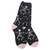 Crescent Sock Halloween Bones Crew Socks 