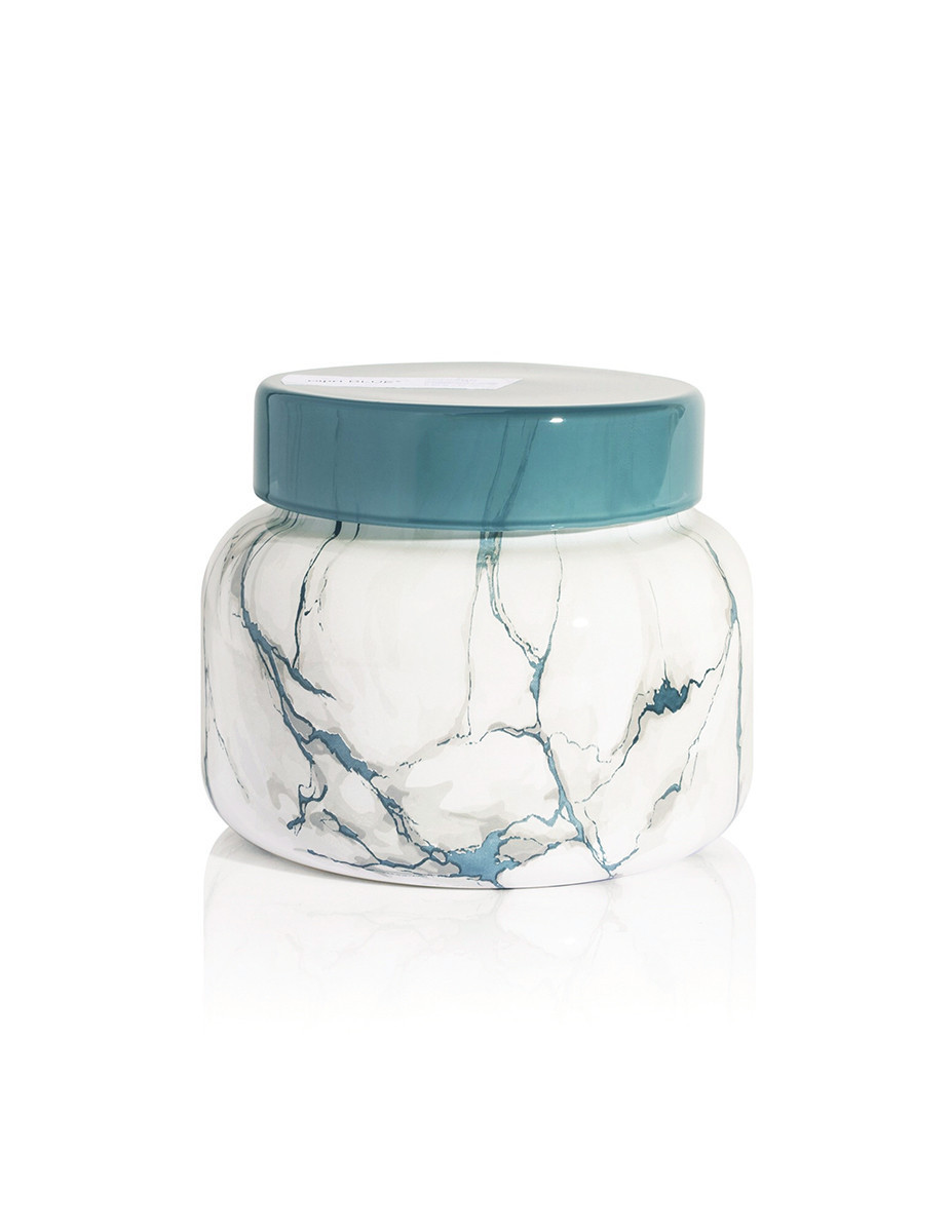 Volcano Capri Blue 19oz Candle - White