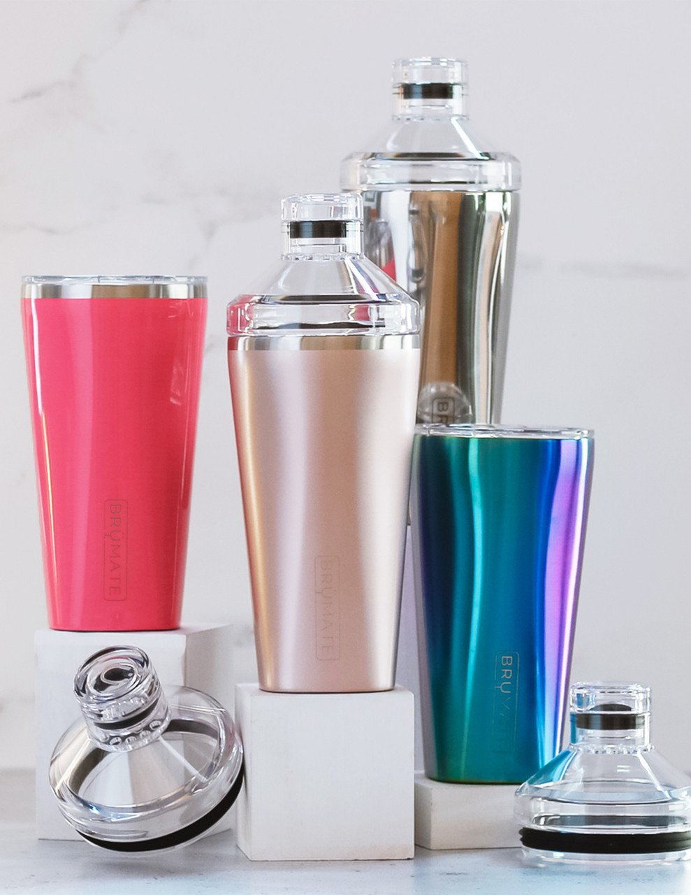 BruMate Shaker Pint Insulated Cocktail Shaker - Hike & Camp