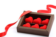Red Colored Chocolate