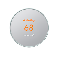 Nest Thermostat set to 68° heating