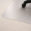 Marvelux Vinyl (PVC) Rectangular Chair Mat for Very Low Pile Carpets (1/4" Thick or Less) | Transparent Carpet Protector | Multiple Sizes