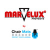 Marvelux Enhanced Polymer Eco-Friendly Lipped Chair Mat for Hard Floor | Transparent Hardwood Floor Protector | Multiple Sizes