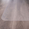 Marvelux Polycarbonate (PC) Rectangular Chair Mat for Hard Floors | Transparent Hardwood Floor Protector | Multiple Sizes