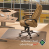  Floortex Anti-Microbial Advantagemat Chair Mat for Standard Pile Carpets (3/8" or less) | Phthalate-Free PVC | Rectangular | Multiple Sizes 