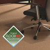  Cleartex Ultimat Chair Mat for Low and Medium Pile Carpets (up to 1/2") | Clear Polycarbonate | Lipped Carpet Protector | Multiple Sizes 