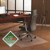  Cleartex Ultimat Chair Mat for Hard Floors | Clear Polycarbonate | Square Floor Protector | Size 48" x 48" 