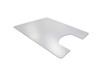  Hometex Biosafe Anti-Microbial PVC U-Shaped Toilet Floor Mat | Rectangular with Cut Out | Multiple Sizes 