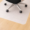 Marvelux Anti-Slip Polypropylene Chair Mat for Hard Floors 29" x 46" | White Office Floor Protector with Non-Slip Backing | Rectangular Floor Protector | Shipped Flat | Eco-Friendly