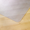 Marvelux Clear Floor Protector Mat, Multi-Purpose PVC Hardwood Floor Protection Mat, Durable Waterproof Plastic Floor Covering, Rectangular