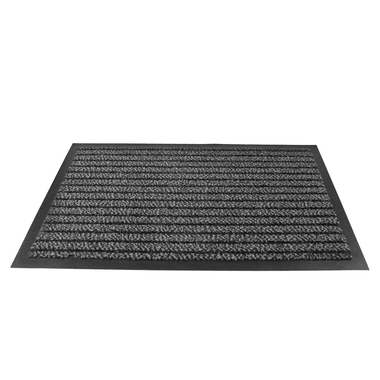 Ultralux Scraper Entrance Mat, Polypropylene Fibers and Anti-Slip Vinyl  Backed Indoor Entry Rug Doormat, Gray