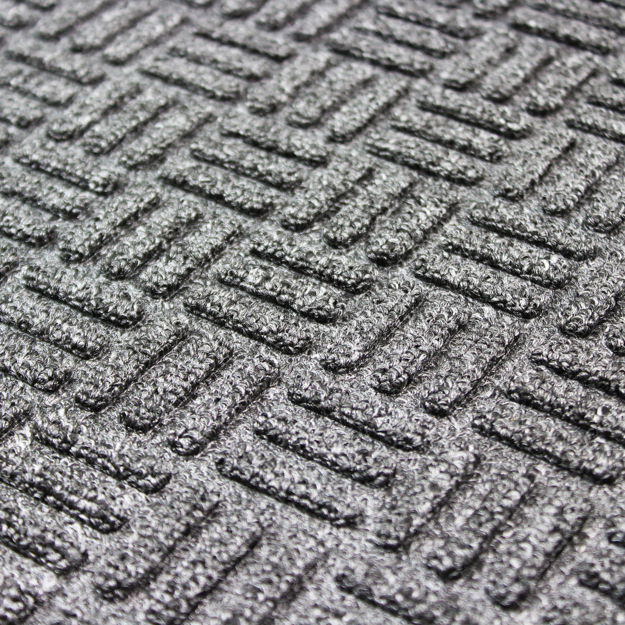 Ultralux Indoor Entrance Mat | Polypropylene Fibers and Anti-Slip Vinyl Backed Entry Rug Doormat | Brown