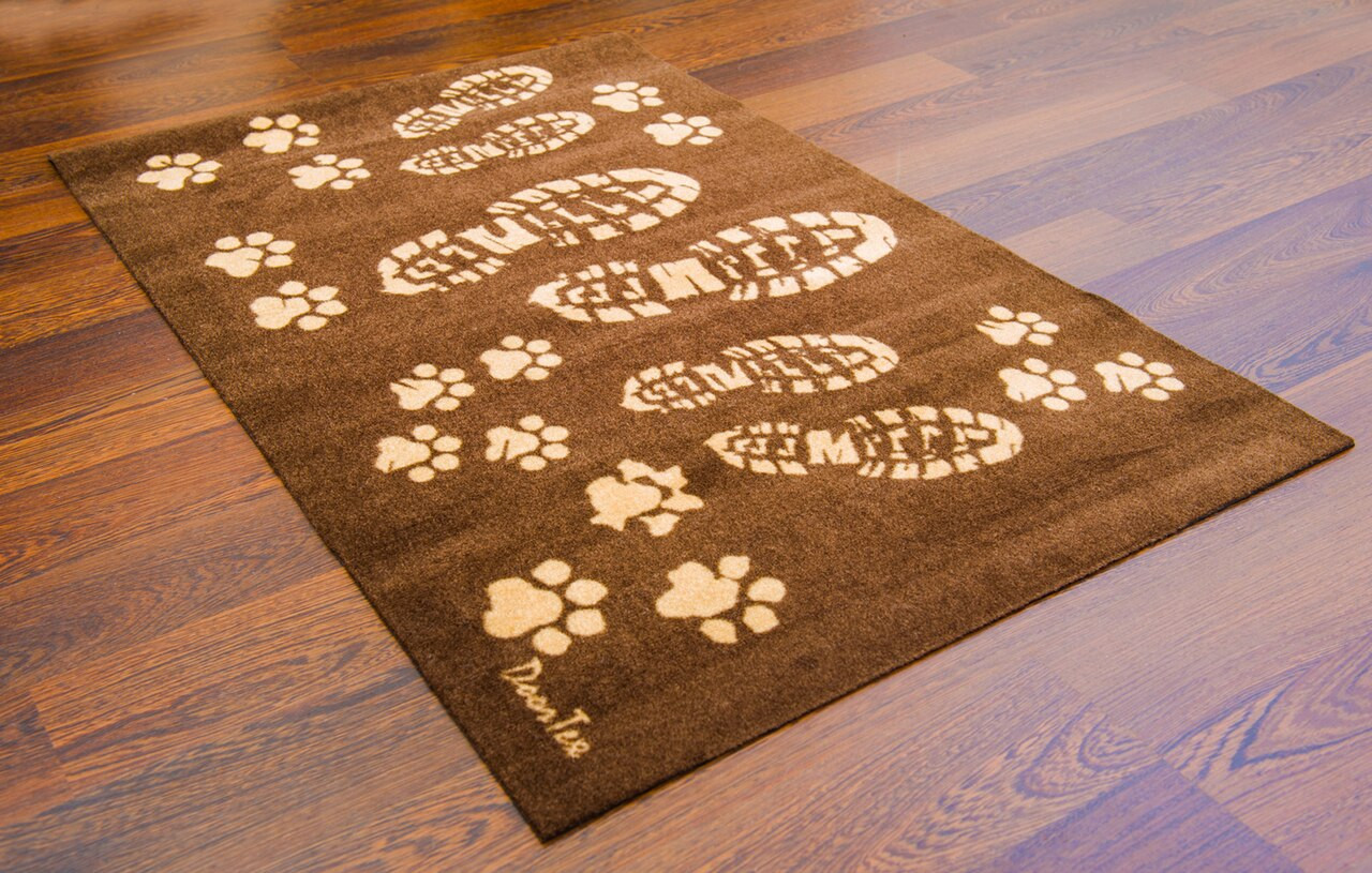 dog paw mat
