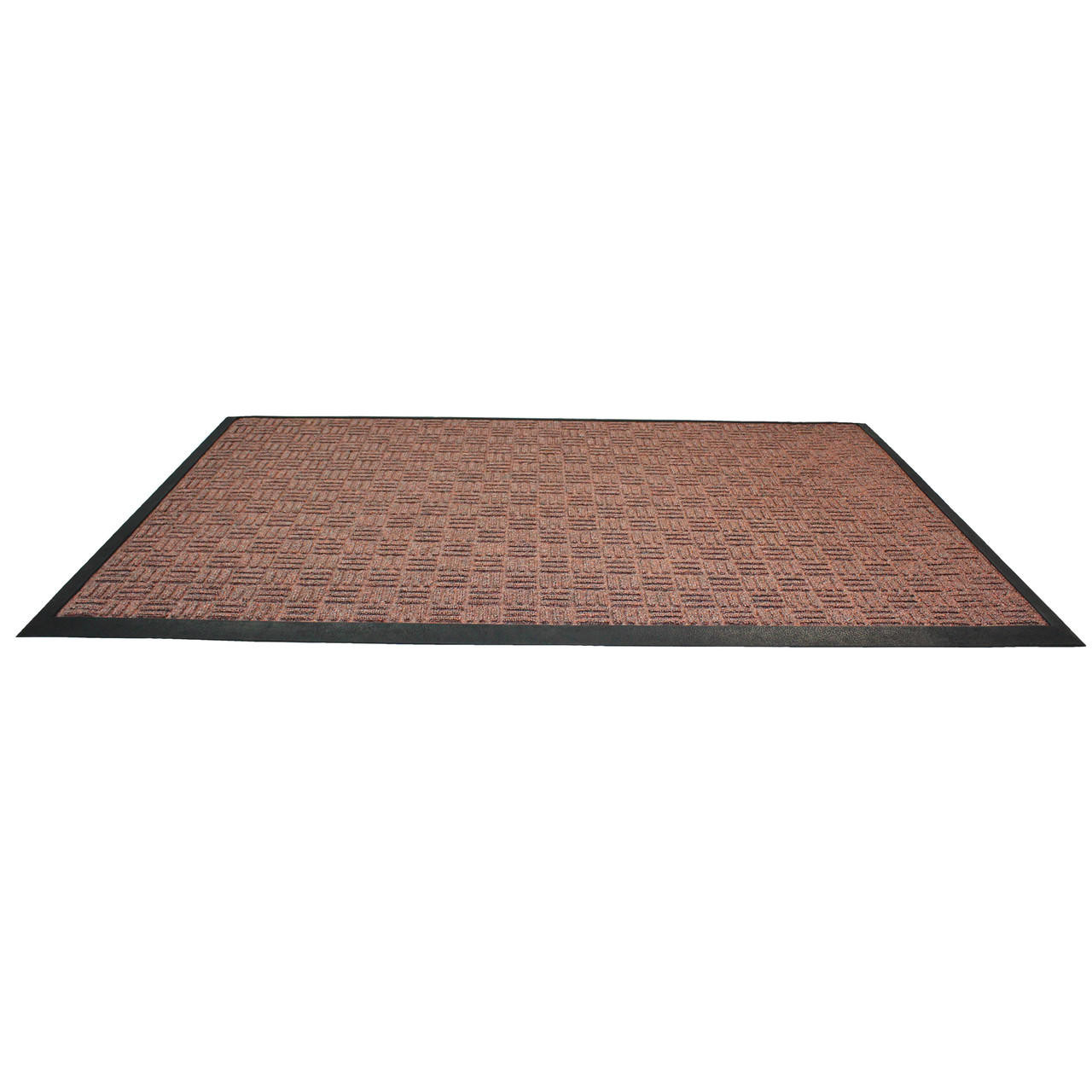 ULTRALUX Indoor Entrance Mat | 24” x 35” | Polypropylene Fibers and  Anti-Slip Vinyl Backed Entry Rug Doormat | Gray | Home or Office Use |  Multiple