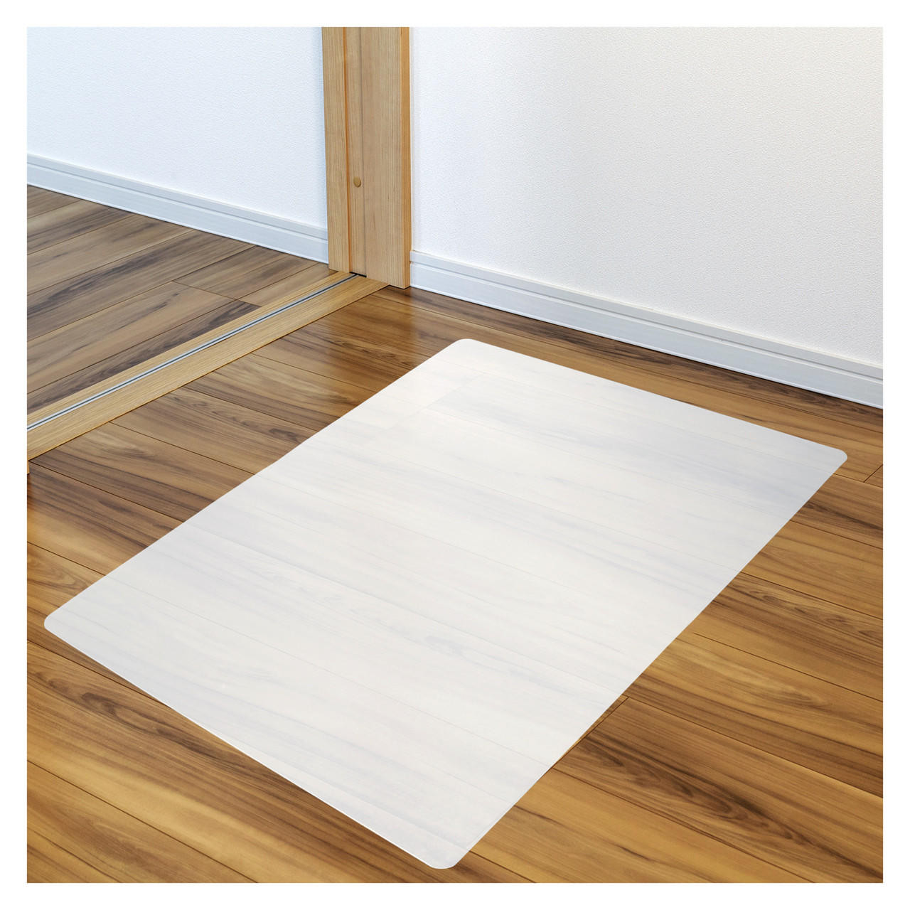 Marvelux Anti-Slip Polypropylene Chair Mat for Hard Floors 29 x 46, White  Office Floor Protector with Non-Slip Backing, Rectangular Floor Protector,  Shipped Flat, Eco-Friendly