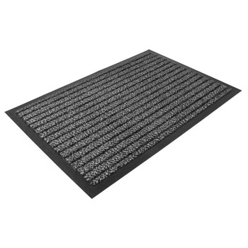 Ultralux Scraper Entrance Mat, Polypropylene Fibers and Anti-Slip Vinyl  Backed Indoor Entry Rug Doormat, Blue