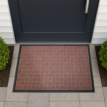 Ultralux Heavy Duty Dirt Trapper Door Mat, Non-Slip Waterproof
