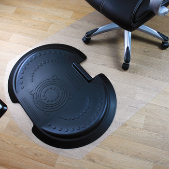 AFS-TEX System 5000 S2S or Anti-Fatigue Mat and Chair Mat for Hard Floors or Designed for Sit and Stand Desks and Workstations
