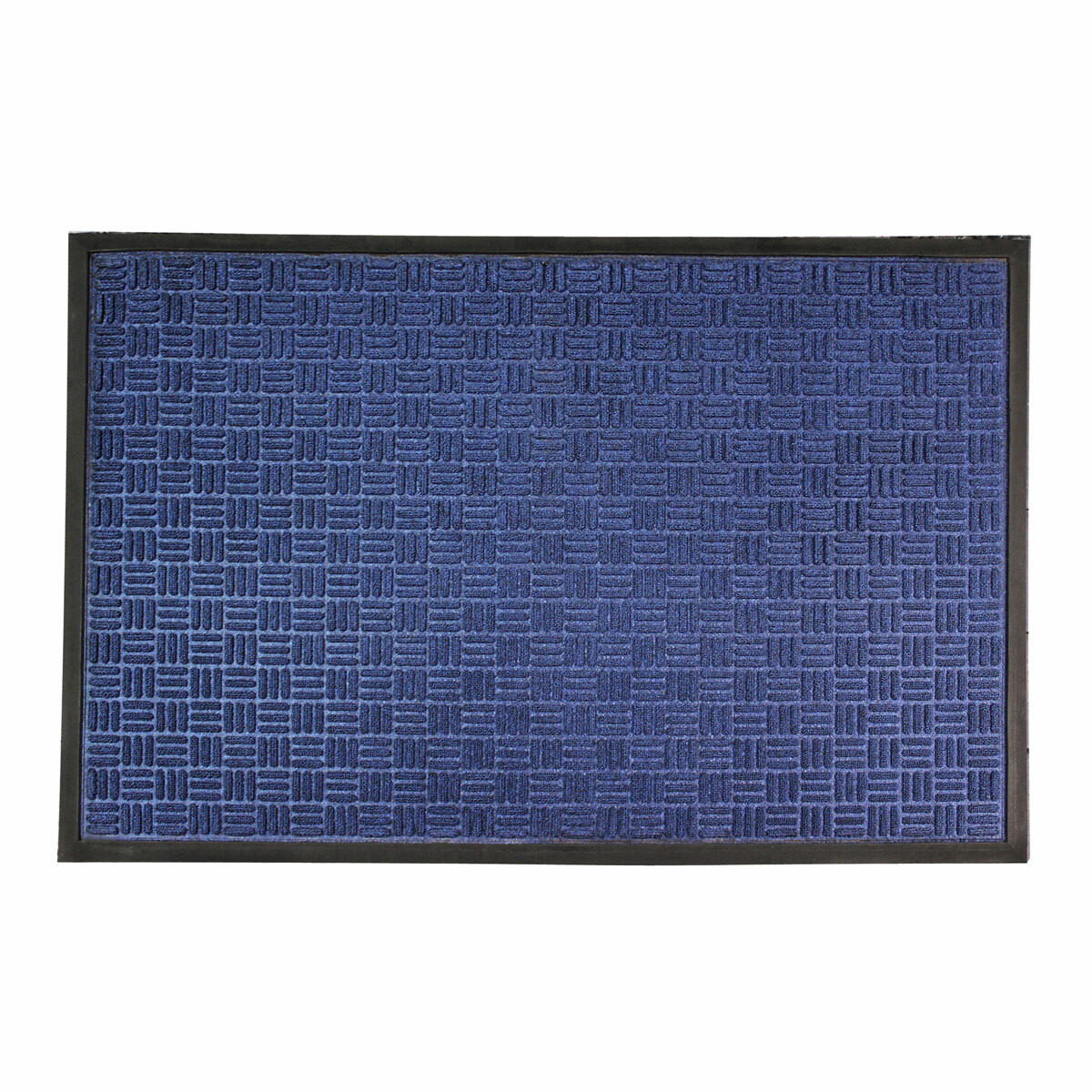 Zoeey Commercial Non-Slip Outdoor Door Mat Latitude Run Mat Size: 72 x 48, Color: Blue