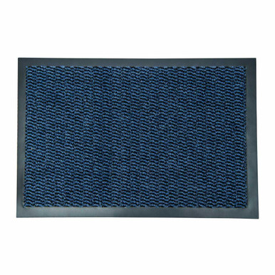 Ultralux Premium Indoor Outdoor Entrance Mat, Absorbent, Strong, Anti-Slip  Entry Rug Heavy Duty Doormat, Blue