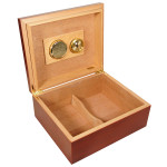 Cuban Crafters Mio Burl Cigar Humidor for 40 Cigars