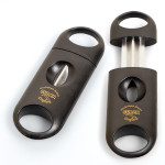 Cuban Crafters V Cut Cigar Cutter Black