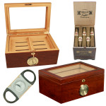 Great Humidors and Cigars Executive Gift Combo Executive for 100 Cigars