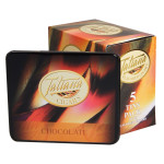 Tatiana Chocolate Flavored Cigar 3 1/2 X 26 (5 Metal Tins of 10)