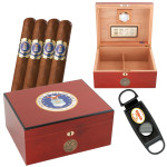 U.S. Air Force Gift Combo American Emblems Air Force Two Humidor and Cigars