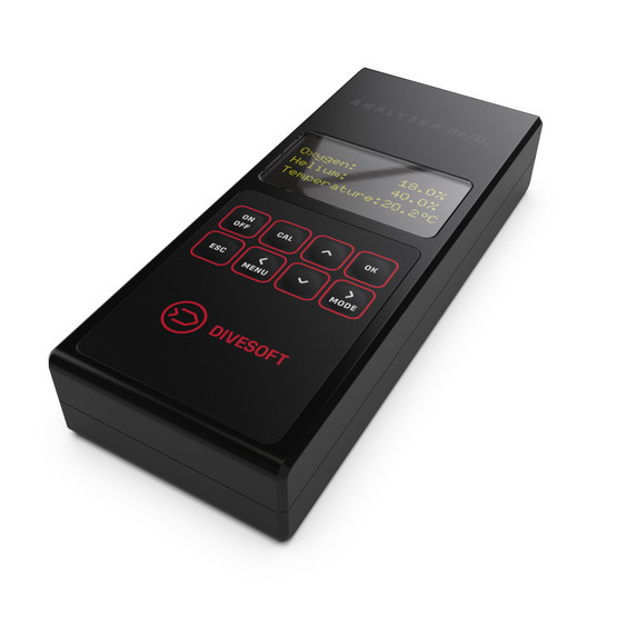 Divesoft HE/O2 Analyzer