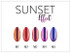 Sunset Powder Effect